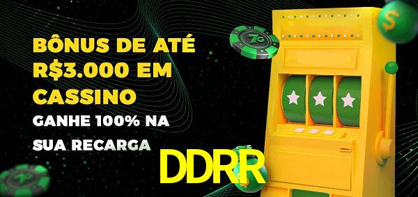 DDRR melhor bônus de depósito